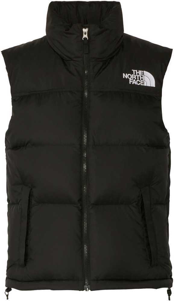 THE　NORTH　FACE ノースフェイス アウトドア ヌプシベスト レディース Nuptse Vest ベスト ロゴ入り ビルドインフード ポケット NDW9233