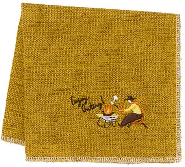 ロゴス LOGOS アウトドア モク ピラミッド MOKUハンカチタオル Pyramid ハンカチ 今治ハンカチタオル 吸収力 速乾性 キャンプ 小物 登山 軽量 ガーゼパイル 普段使い 81690554