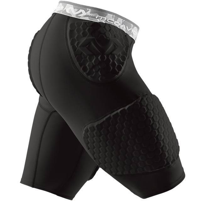 マクダビッド McDavid インナーパンツ HEX サッドショーツ EX コンプレッション スパッツ タイツ パッド付 腰骨 尾骨 ふともも 打撲 衝撃吸収 保護 着圧 吸汗 速乾  M7991