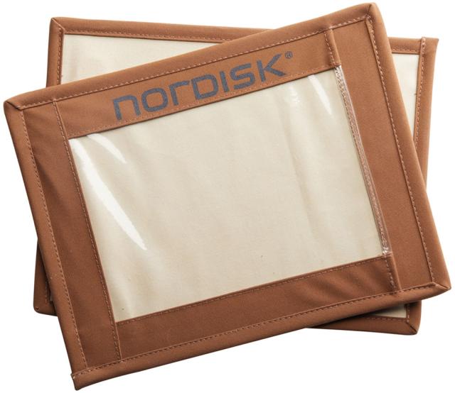 NORDISK ノルディスク アウトドア 【国内正規品】ネームボード 2枚  チョコレート Name Boards Chocolate 148091