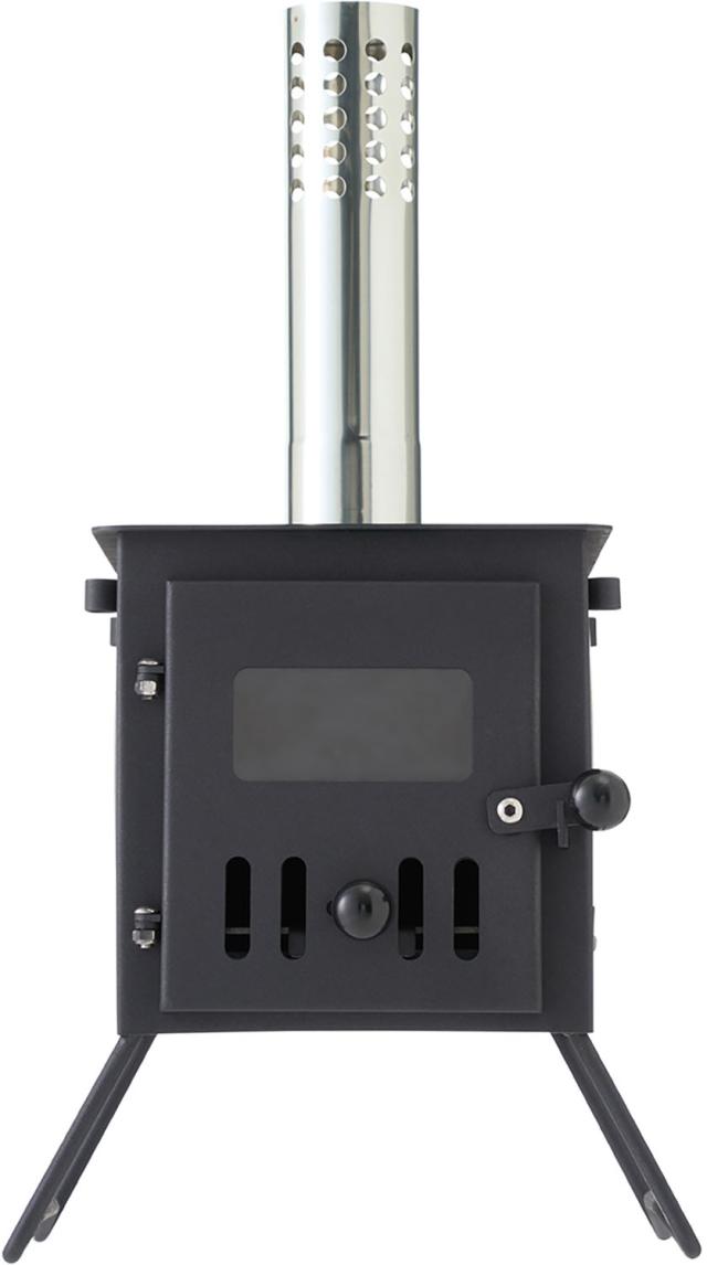 LOGOS miniたき火ストーブ 81064082 ステンレス鋼