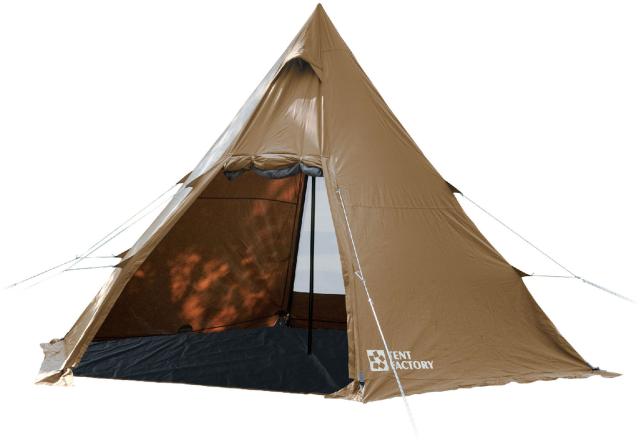 テントファクトリー TENT FACTORY アウトドア Hi-TCワンポールテントRG ワンポールテント モノポール キャンプ レジャー テント タープ 日よけ シェード コンパクトキャンプ用品 TFTCP6RG_1