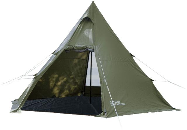テントファクトリー TENT FACTORY アウトドア Hi-TCワンポールテントRG