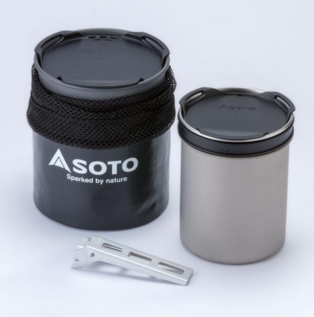 ソト SOTO アウトドア サーモスタック クッカーコンボ SOD-521 クッカー マグカップ コップ 保温ケース セット 食器 登山 トレッキング キャンプ BBQ バーベキュー SOD521_2