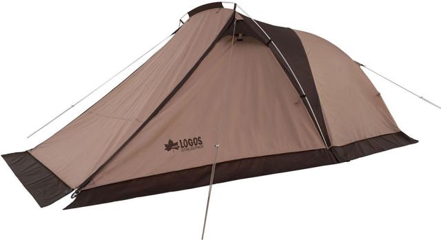 ロゴス LOGOS アウトドア Tradcanvas ツーリングドゥーブル・DUO-BJ テント キャンプ ソロキャンプ 2人用 コンパクト 大型前室 簡単組立 アルミフレーム マッドスカート  71805556
