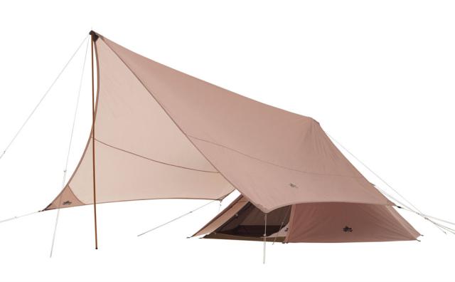 ロゴス LOGOS アウトドア Tradcanvas Tepee＆タープ350−BB テント タープ ワンポールテント ヘキサタープ ファミリー 家族6人 キャンプ の通販は