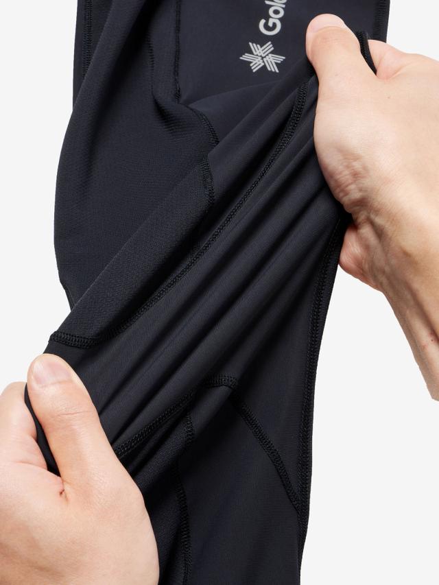 シースリーフィット C3fit フォーカスサポートロングタイツ メンズ 男性 ボディーケア スパッツ ボトムス 動きやすい UVガード フロント前開き仕様 ストレッチ ランニング フィットネス GC14158_8