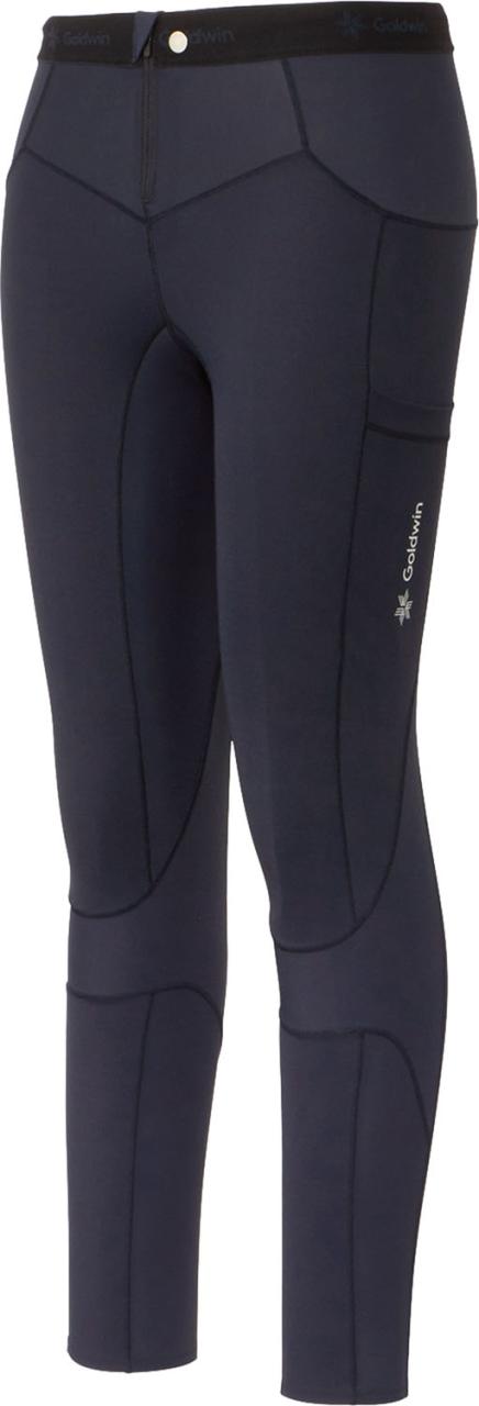 シースリーフィット C3fit フォーカスサポートロングタイツ レディース ボディーケア スパッツ ボトムス 動きやすい UVガード フロントファスナー ストレッチ ランニング フィットネス  GCW14158