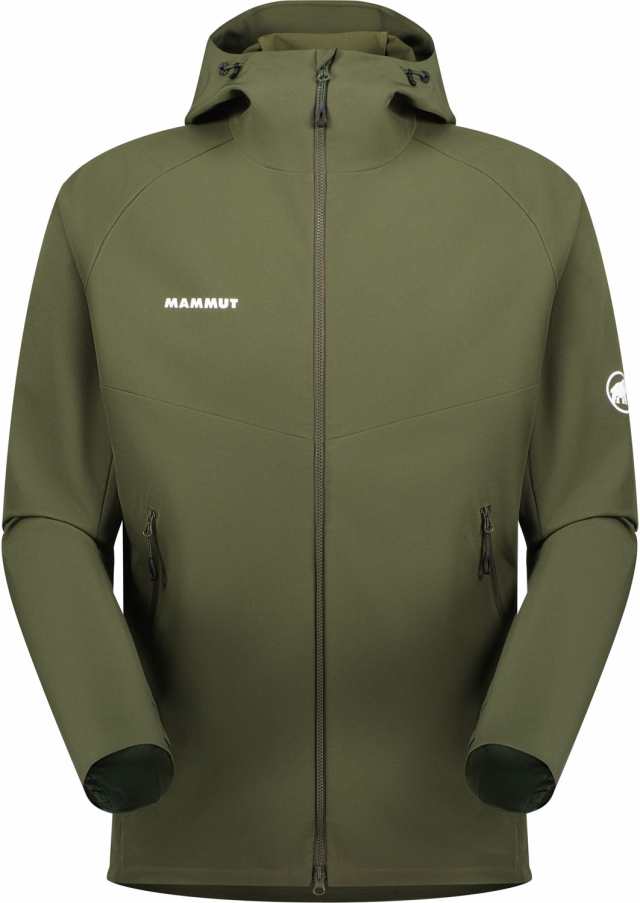 MAMMUT マムート アウトドア ソフトシェルフーデッドジャケット メンズ Macun 2．0 SO Hooded Jacket AF Men 登山 ハイキング ジャケット