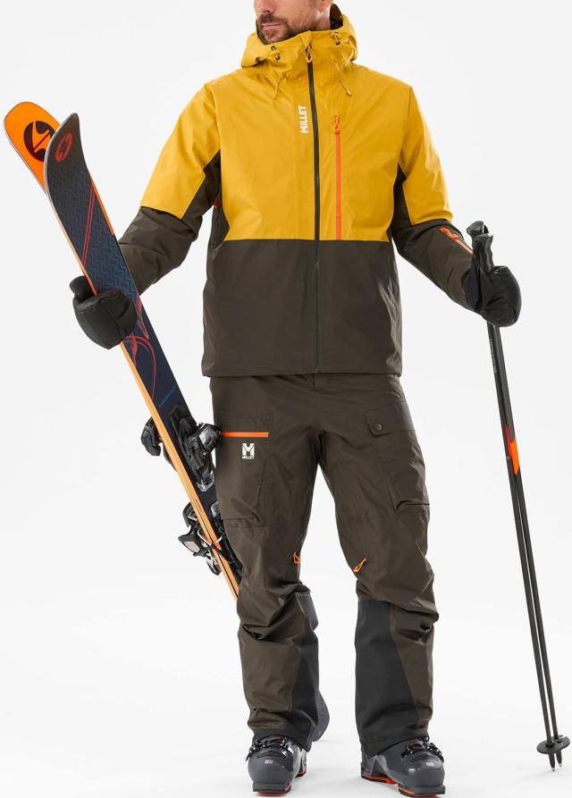希少◎MILLET ミレー COSMIC GTX JKT スキーウェア 上下 MILLET スキーウェア メンズ スキージャケット ミレー