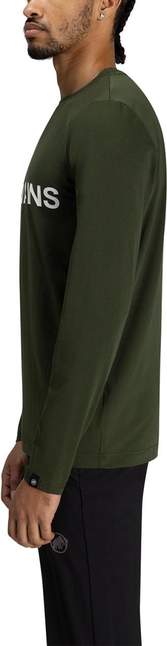 マムート MAMMUT アウトドア QD ロゴ プリント ロングスリーブ Tシャツ アジアンフィット メンズ 男性 長袖Tシャツ 速乾 お出かけ 旅行 ハイキング 買い物 1016-01030  101601030_12