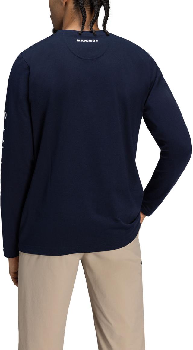 マムート MAMMUT アウトドア QD ロゴ プリント ロングスリーブ Tシャツ アジアンフィット メンズ 男性 長袖Tシャツ 速乾 お出かけ 旅行 ハイキング 買い物 1016-01030  101601030_15