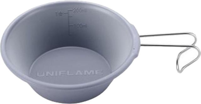 ユニフレーム UNIFLAME アウトドア カラシェラ グレー シェラカップ キャンプ 調理 容器 器具 道具 10個セット  666661