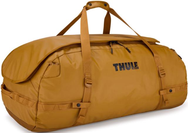 スーリー THULE アウトドア Thule Chasm Duffel 130L Golden ダッフルバッグ ボストンバッグ バックパック 2WAY 短期旅行 トラベル 合宿 出張 レジャー  3205003