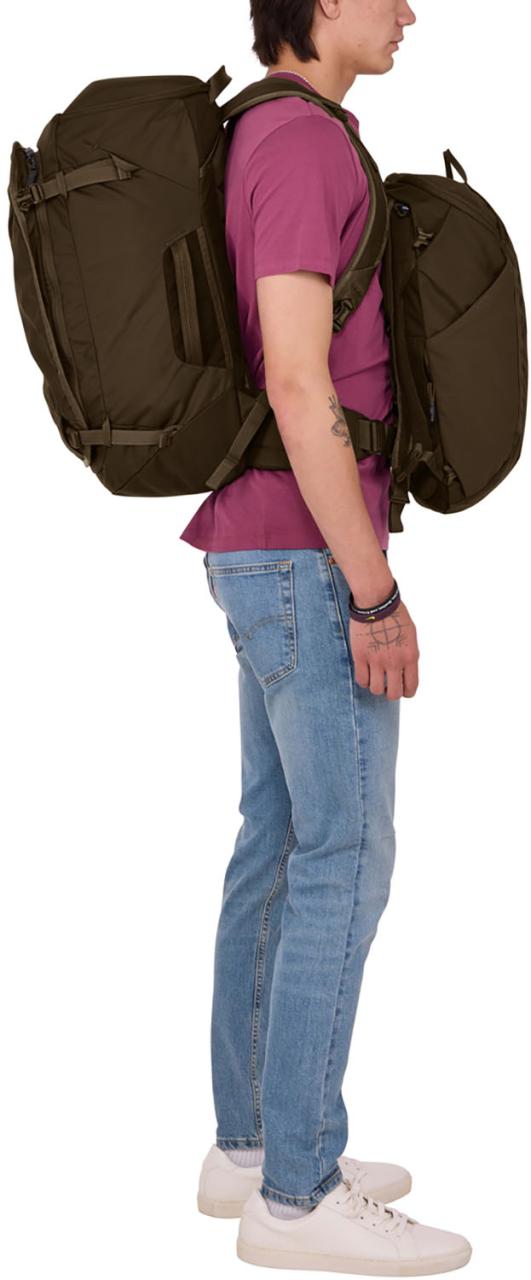 スーリー THULE Thule Landmark 60L Travel Pack Deep Khaki バックパック リュックサック 取り外し可能デイパック 旅行 トラベル レジャー 3205313_9