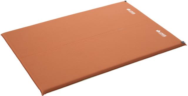 ロゴス LOGOS アウトドア 楽ちんバルブ・高密弾力 55 セルフインフレートマット・ DUO 寝具 ギア キャンプ 逆止弁付き リバーシブル 高弾力 クッション性 収納袋 超厚  72884181_1