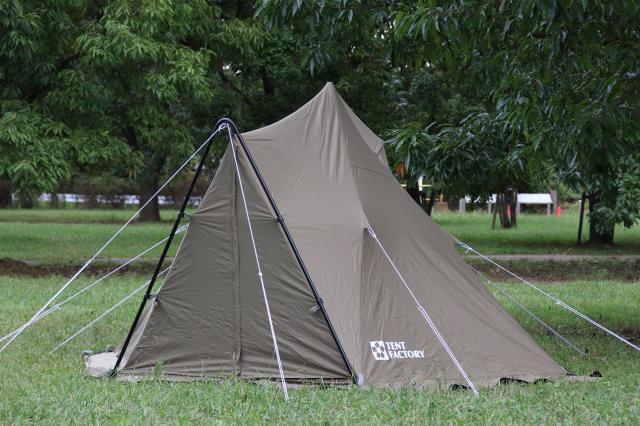 テントファクトリー TENT FACTORY アウトドア HI-TC ワンポールテント 180V フライシート  TCP180VFS_5