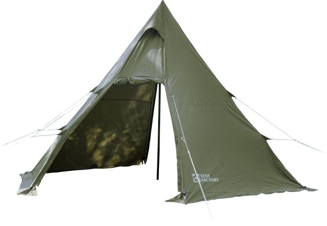 テントファクトリー TENT FACTORY アウトドア HI-TC ワンポールテント R1 フライシート TFTCP6R1FS_1