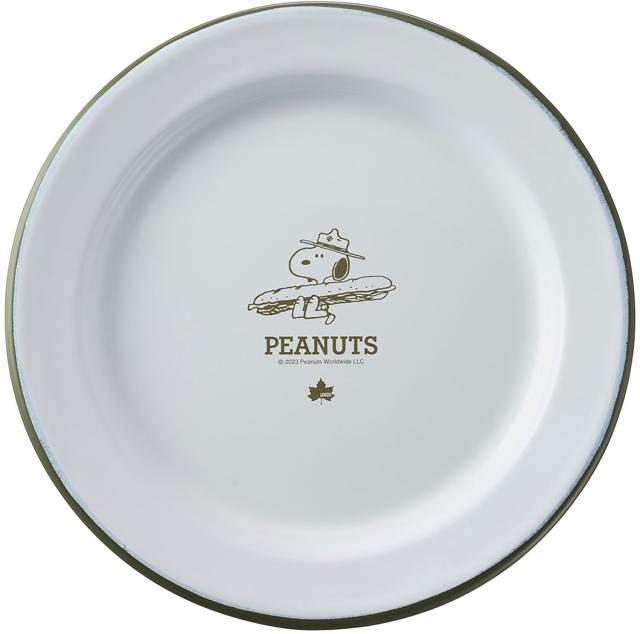 ロゴス LOGOS アウトドア SNOOPY BEAGLE SCOUTS 50YEARS ホーロースモールプレート 86001115_1