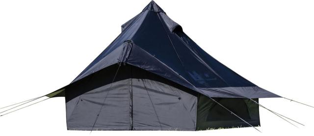 Canadian　East カナディアンイースト アウトドア モノポール+1フレーム型テント Gloke8 BLACK グロッケ8 ブラック 4人用  CETO1003の通販は 65,340円