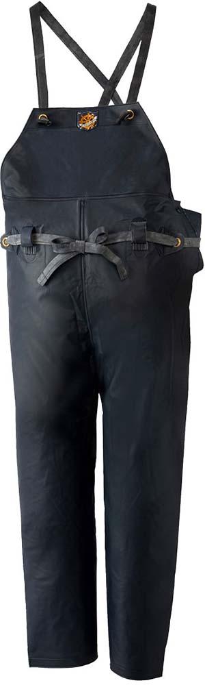 ロゴス LOGOS アウトドア クレモナ水産 胸当て付ズボン ゴム式 鉄紺 3号 水産業 沿岸作業 水産加工業 水産販売業 養殖業 パンツ 防水 ズボン   10061183の通販は 6,494円