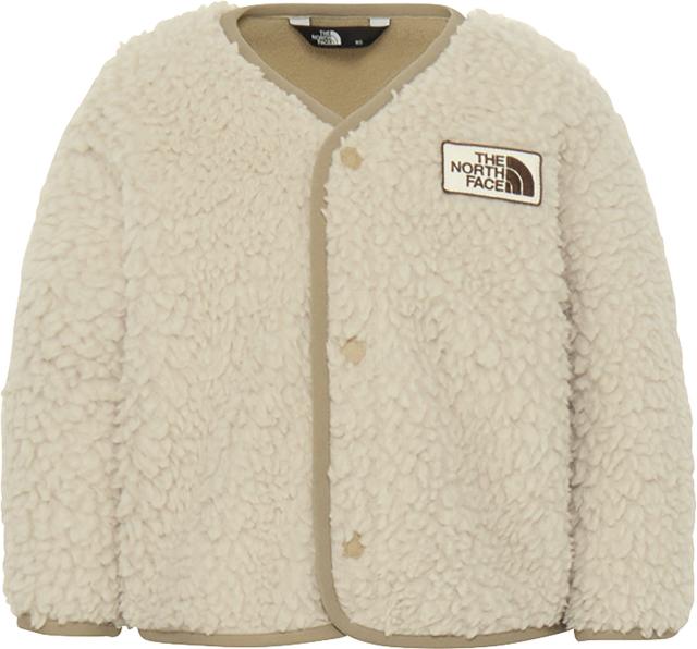 ザ・ノース・フェイス THE NORTH FACE アウトドア ベビーカドルフリースカーディガン 赤ちゃん 子供服 アウター 上着 保温 秋冬 防寒 外遊び おでかけ 着脱簡単 ドットボタン ロゴワッペン  NAB72401