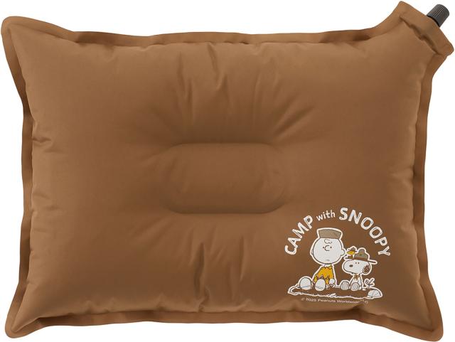 ロゴス LOGOS アウトドア SNOOPY セルフインフレート まくら BF エアーピロー 寝具 携帯 自動膨張 リバーシブル コンパクト 軽量 収納バッグ キャンプ 車中泊 旅行 出張 86001144_7