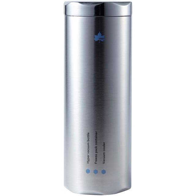 ロゴス LOGOS アウトドア 氷点下キープシリンダー 約600ml クーラー ボトル 水筒 タンブラー 真空断熱 保温 保冷 キャンプ BBQ バーベキュー 暑さ対策 熱中症対策 停電対策  81287600