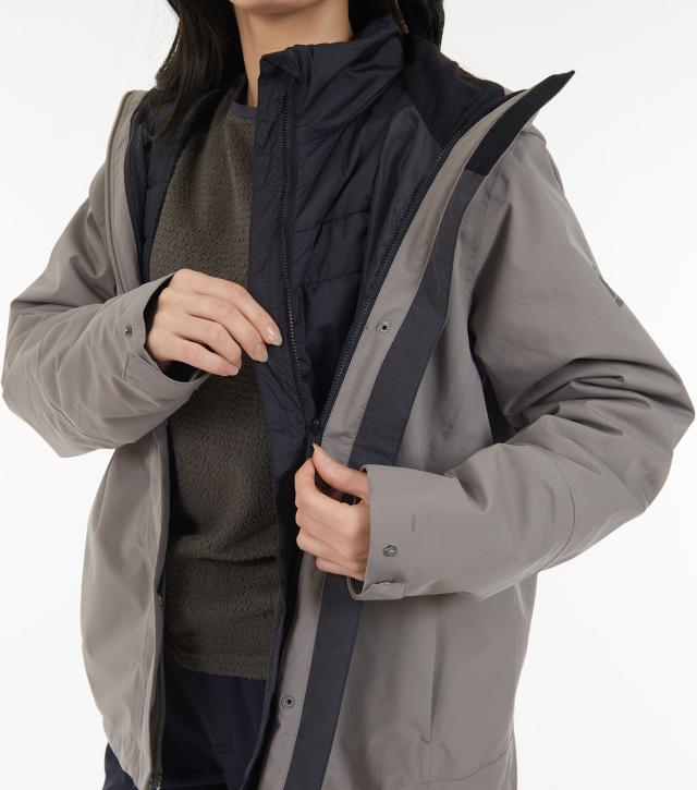 ミレー MILLET アウトドア POBEDA 3 IN 1 JKT W MIV03142