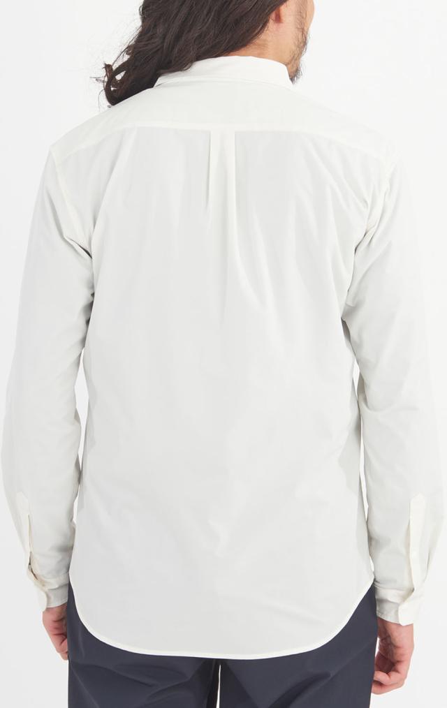 ミレー MILLET アウトドア IB SOLID SHIRT LS M シャツ 長袖 軽量 防虫機能 速乾 接触忌避剤 ペルメトリン インセクトバリヤー 虫を寄せ付けにくい 夏 ポリエステル  MIV03193_2