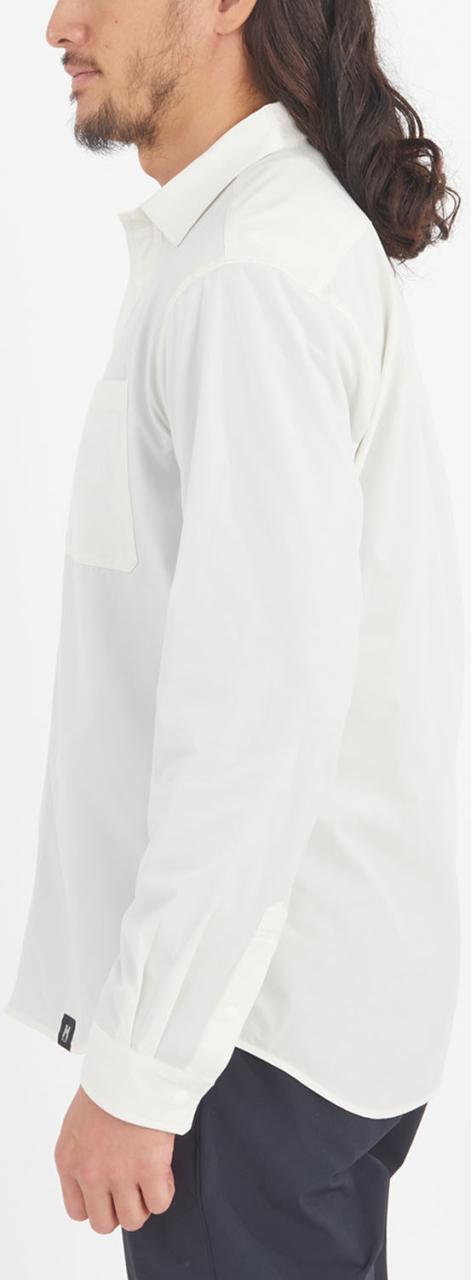 ミレー MILLET アウトドア IB SOLID SHIRT LS M シャツ 長袖 軽量 防虫機能 速乾 接触忌避剤 ペルメトリン インセクトバリヤー 虫を寄せ付けにくい 夏 ポリエステル  MIV03193_3