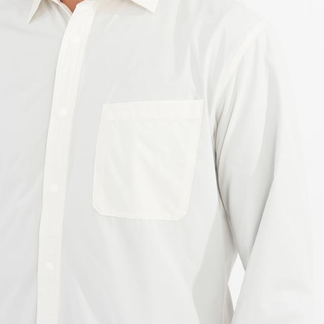 ミレー MILLET アウトドア IB SOLID SHIRT LS M シャツ 長袖 軽量 防虫機能 速乾 接触忌避剤 ペルメトリン インセクトバリヤー 虫を寄せ付けにくい 夏 ポリエステル  MIV03193_5