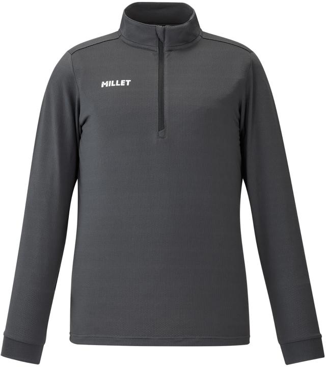 ミレー MILLET アウトドア INSECT BARRIER HALF ZIP LS W Tシャツ 長袖 ロングスリーブ 防虫 ハーフジップ 吸水 速乾 ストレッチ 抗菌消臭 ペルメトリン  MIV03217