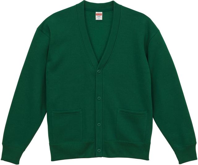 ユナイテッドアスレ UnitedAthle 10.0 オンス T/C ルーズフィット スウェット カーディガン   裏起毛   579001