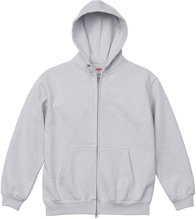 ユナイテッドアスレ UnitedAthle 15.0 オンス オープンエンド マグナムウェイト スウェット フルジップ パーカ   裏起毛   579701A