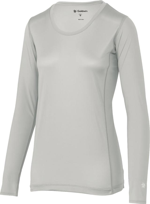 シースリーフィット C3fit クーリングラウンドネックロングスリーブ COOL ROUNDNECK L/S レディース 熱中症対策 インナー アンダーウェア 持続涼感 通気性 メッシュ 長袖  GCW65102