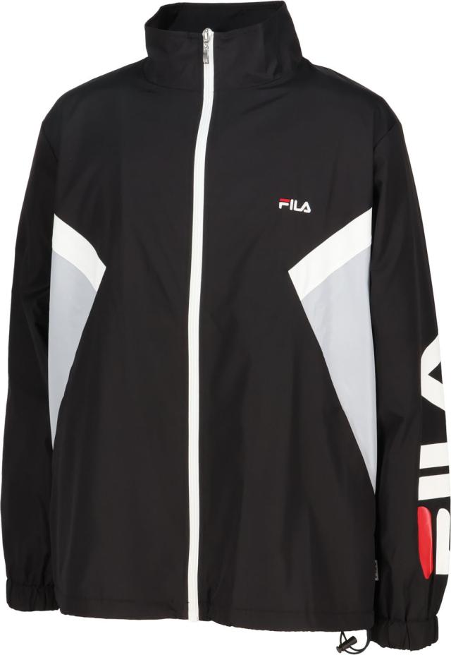 フィラ FILA ウィンドジャケット ウェア アウター 上着 ウインドブレーカー ジャージ メンズ レディース 裏起毛 防寒 フルジップ ロゴ トレーニング デイリー 普段着  FU25FP804
