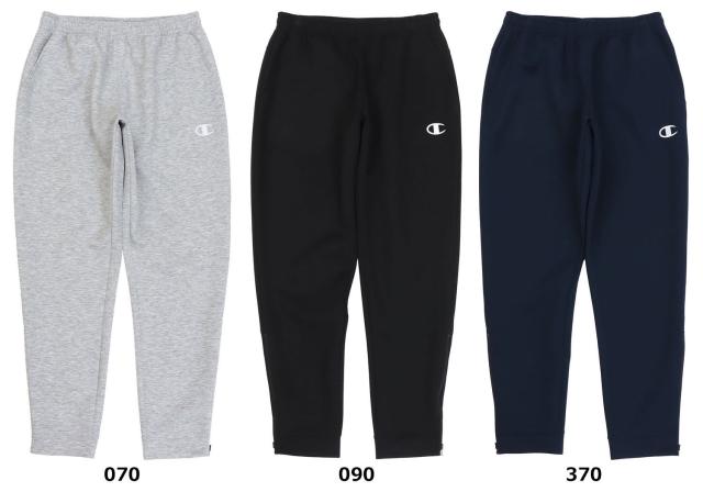 チャンピオン Champion LONG PANTS メンズ レディース ロングパンツ 長ズボン ニット チーム シンプル 保温 スポーティー トレーニング ストレッチ素材 C3-BS211  C3BS211