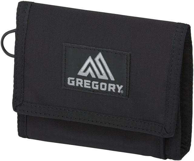 グレゴリー GREGORY トライフォールドワレット ブラック TRIFOLD WALLET 財布 海外旅行 ウォレット キャンプ   1351071041