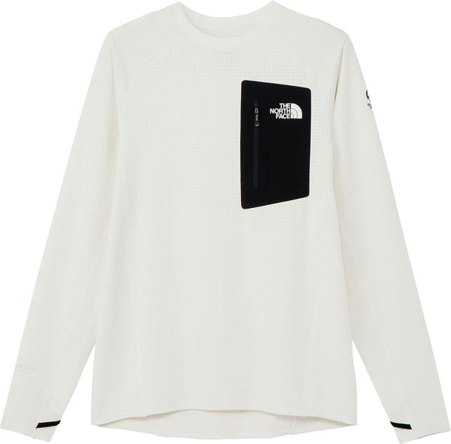 ザ・ノース・フェイス THE NORTH FACE アウトドア エクスペディションドライドットクルー メンズ レディース 長袖 Tシャツ ロンT トップス インナー カットソー シンプル 胸ポケット ファスナー付き NT12523