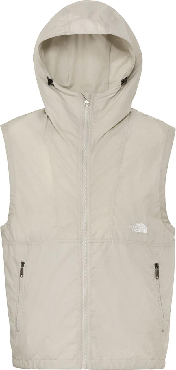 ザ・ノース・フェイス THE NORTH FACE アウトドア コンパクトフーデッドベスト メンズ レディース チョッキ アウター 上着 ノースリーブ 撥水加工 軽量 シンプル フード付き キャンプ ハイキング お出かけ NP22635