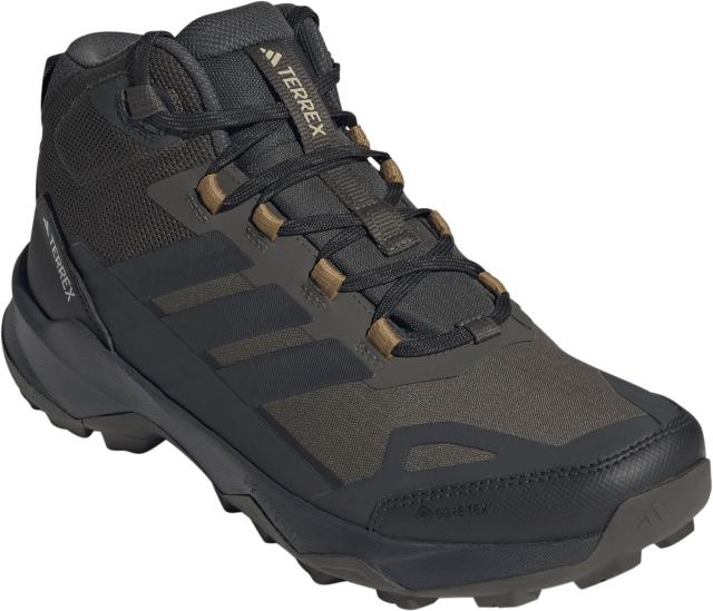 アディダス adidas アウトドア テレックス スカイチェイサー AX5 ミッド GORE-TEX ハイキング シューズ 靴 トレイル 晴れ 雨 防水性 透湿性 クッション 安定 グリップ力 軽量  JR3980