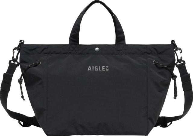 エーグル AIGLE 撥水 ネイバーフッド 2way ショルダーバッグ 10L ユニセックス 2WAY トートバッグ 小物整理 バードロゴ刺繍 デイリーユース 旅行 トラベル レジャー ZNHBS02