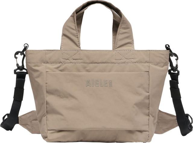 エーグル AIGLE 撥水 ネイバーフッド 2way ショルダーバッグ 4L ユニセックス ミニトート 小型 リサイクルナイロン デイリーユース 旅行 トラベル レジャー 通勤 通学 ZNHBS04