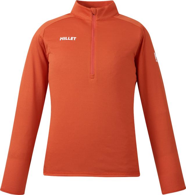 ミレー MILLET アウトドア ドライグリッド ライト ハーフジップ ロングスリーブ MIV02206 9,029円