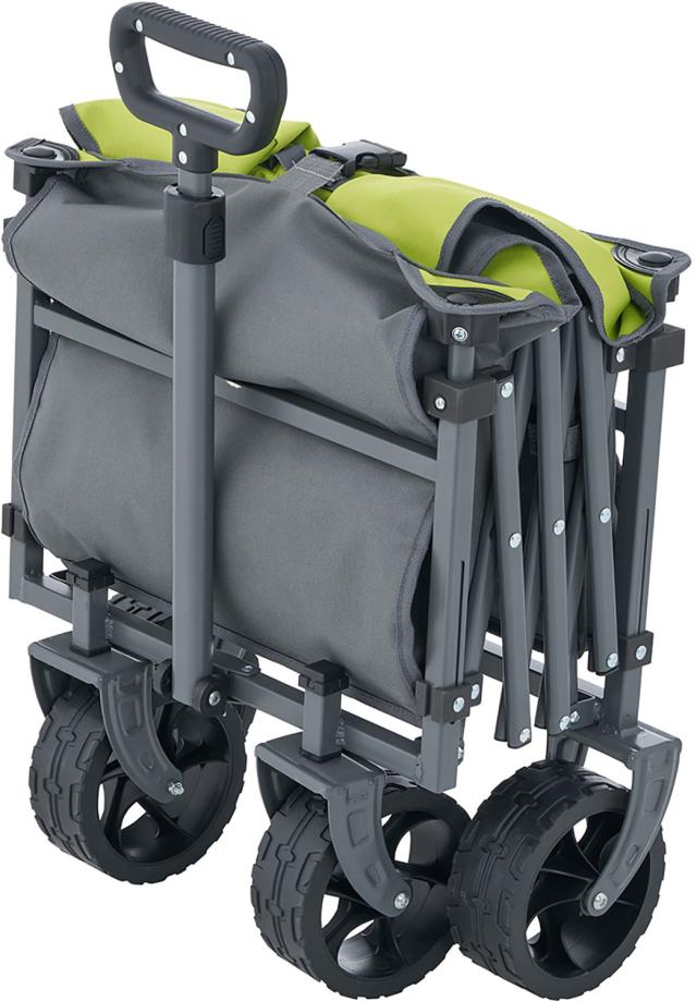 ロゴス LOGOS アウトドア ROSY ワゴンカート キャリー 大容量 深め 高耐荷重 折り畳み 収納 車載 キャンプ レジャー バーベキュー ピクニック 買い出し イベント 観戦 屋外 84720748