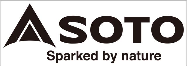 ソト SOTO アウトドア SOTOステッカーS ブラック ST-SSBK STSSBK