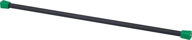ダンノ DANNO フィットネスバー 120cm グリーン 緑 フィットネス エクササイズ トレーニング バー 柔軟 外側四角形状 運動 ジム 運動不足解消 基礎トレーニング D7167