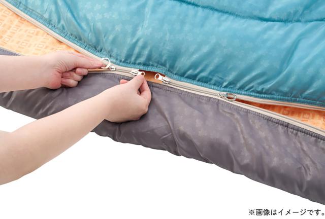 ロゴス LOGOS アウトドア 丸洗いスランバーシュラフ・-2 寝袋 寝具 封筒型 スリーピングバッグ 洗濯可能 車中泊 キャンプ 収納袋付き 防災 台風対策 災害対策 適正温度目安ー2℃まで 72602030_10