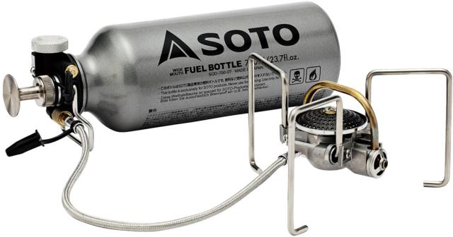 新富士バーナー - ソト SOTO MUKA STOVE SOD-371 フューエルボトル セット ムカ ストーブ シングルバーナー キャンプ アウトドア ソト SOTO アウトドア MUKAストーブ SOD-371 ガソリンストーブ